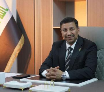 شكر العامري عضو مجلس البصرة 360x320