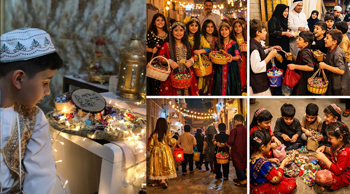 كركيعان في البصرة هو تسمية محلية لاحتفال قرقيعان الرمضاني، حيث يتجمع الأطفال في ليلة منتصف الشهر لطلب وتبادل الحلوى وسط أجواء مبهجة وتقاليد اجتماعية متوارثة 