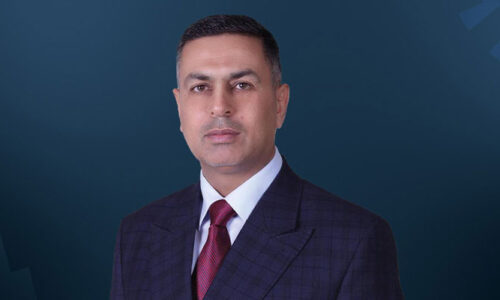 أسعد-العيداني محافظ البصرة يعلن الحداد 3 أيام في البصرة حزناً على شهداء العدوان الصهيوني.