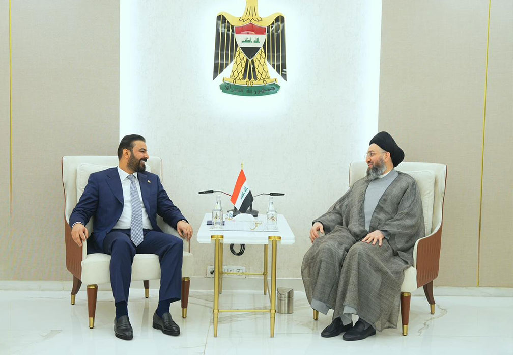اجتماع علي الزيدي والسيد الحكيم