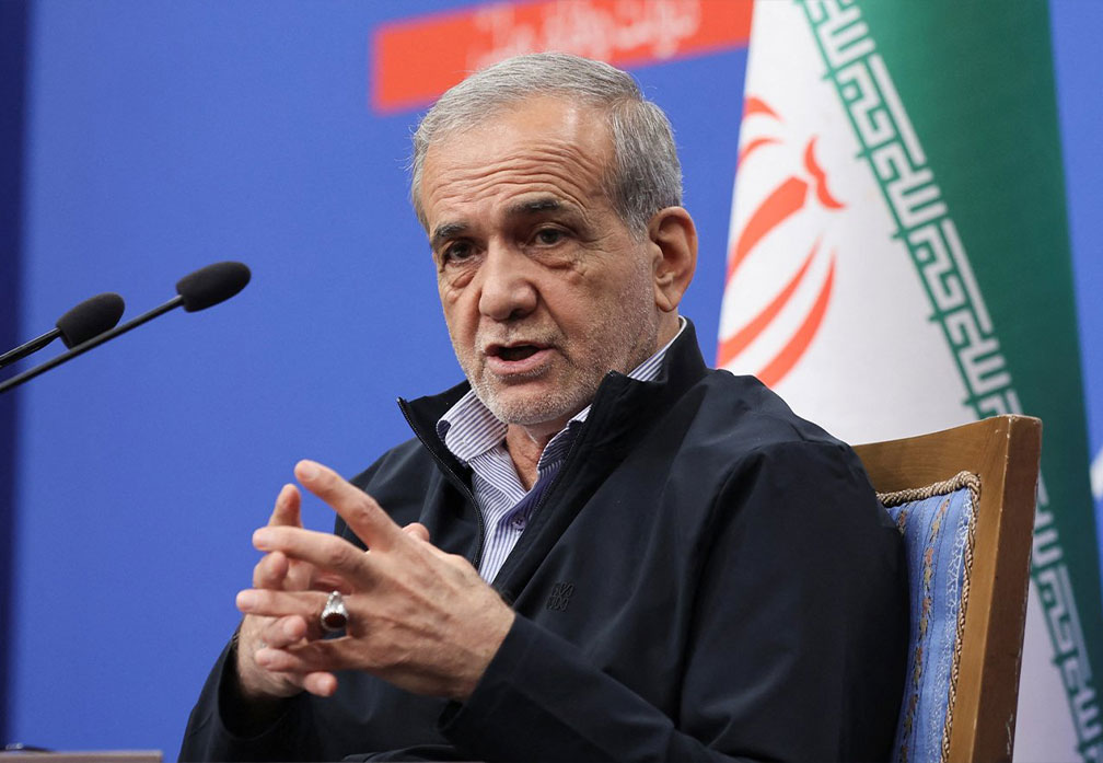 أكد الرئيس الإيراني مسعود بزشكيان، اليوم الاثنين أن الحرب لا تصب في مصلحة أحد