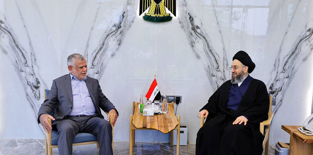 السيد الحكيم وهادي العامري يبحثان تطورات المشهد السياسي وملف تشكيل الحكومة