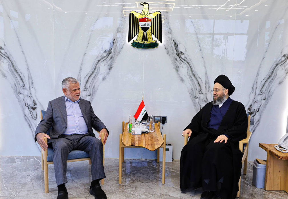 السيد الحكيم وهادي العامري يبحثان تطورات المشهد السياسي وملف تشكيل الحكومة