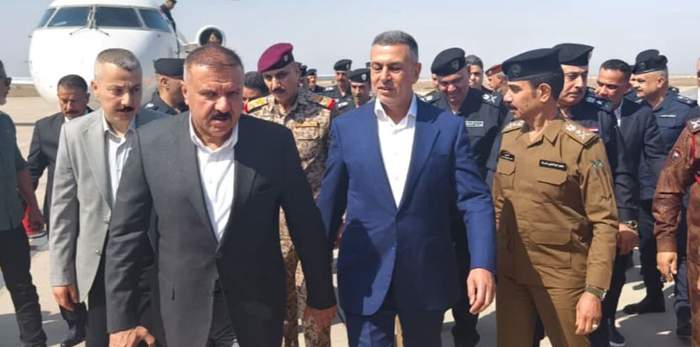 وزير الداخلية يصل إلى البصرة لافتتاح مبنى مديرية المرور الجديد