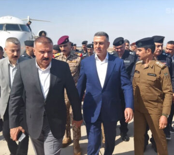 وزير الداخلية يصل إلى البصرة لافتتاح مبنى مديرية المرور الجديد