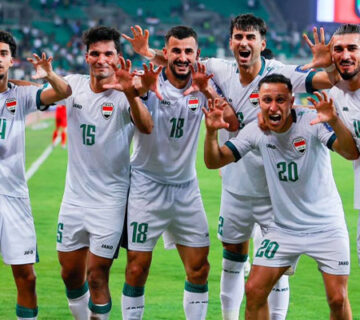 البصرة تحتفل بالمنتخب العراقي بعد التأهل لكأس العالم 