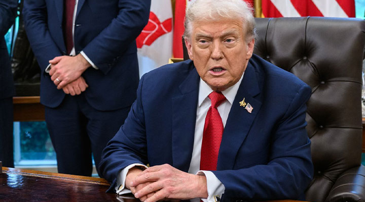 ترامب: الحرب مع إيران شارفت على الانتهاء 