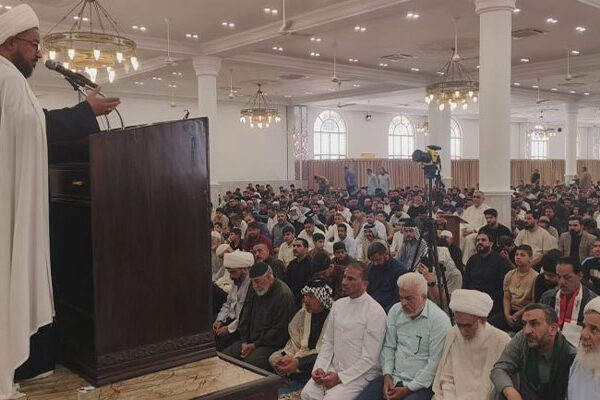 خطيب-تيار-الوطني-الشيعي "التيار الوطني الشيعي في البصرة: الشهيد الصدر نموذج إصلاحي متجدد وطاعة الله طريق النجاة"