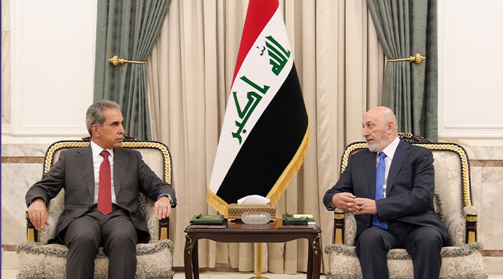 لقاء القاضي زيدان مع رئيس الجمهورية   تأكيد على استعجال تشكيل الحكومة 