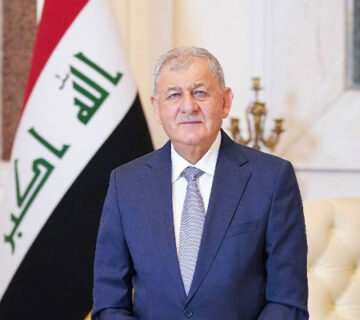 رئيس الجمهورية يرحب بوقف إطــلاق النار 