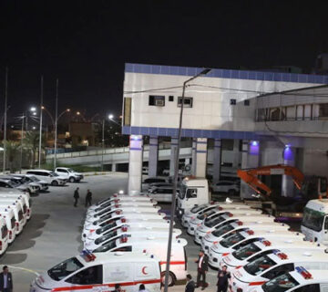 العتبة الحسينية المقدسة تطلق القافلة الثانية نحو إيران 