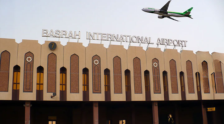مطار البصرة الدولي بكامل الجاهزية لاستقبال وتوديع الرحلات الجوية