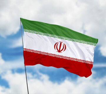 علم إيران