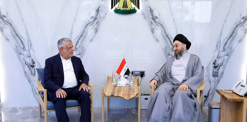 السيد حكيم مع العامري