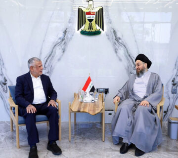 السيد حكيم مع العامري