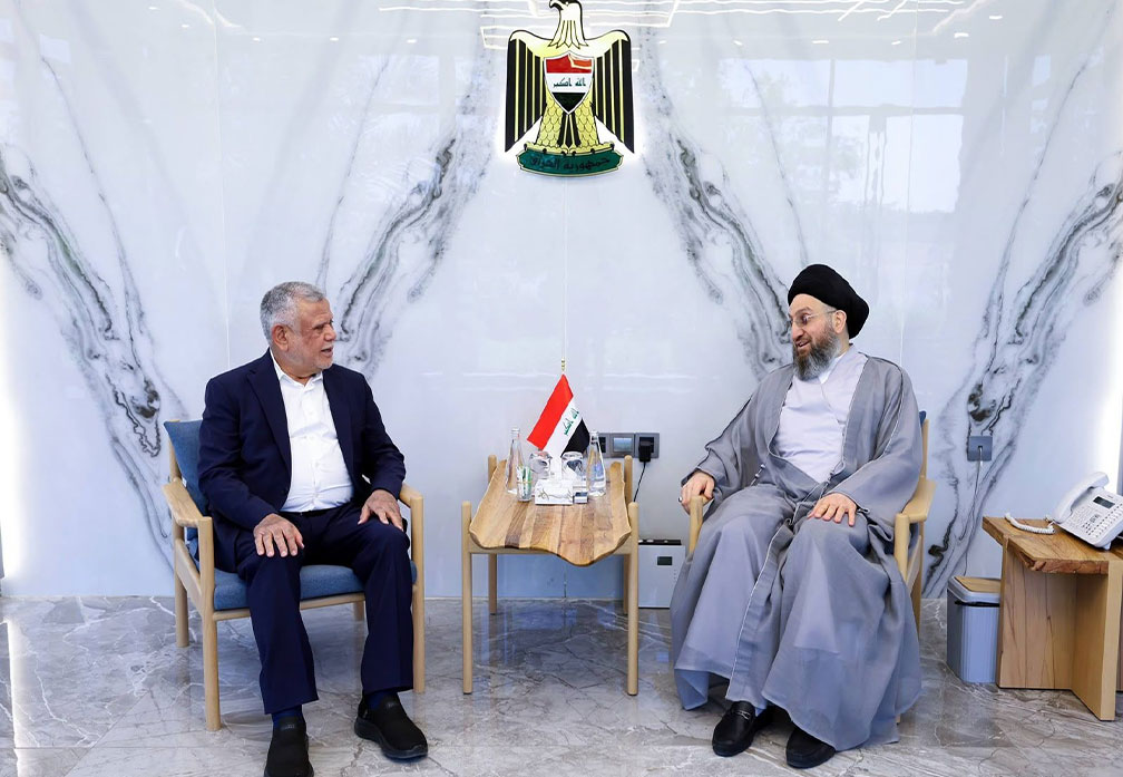 السيد حكيم مع العامري