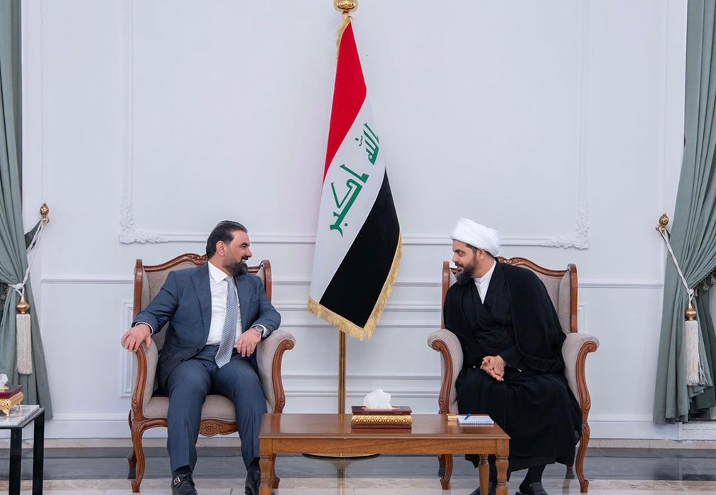الحلبوسي والشيخ الخزعلي