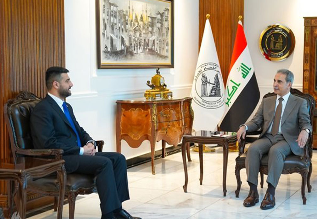 القاضي زيدان مع وزير الكهرباء
