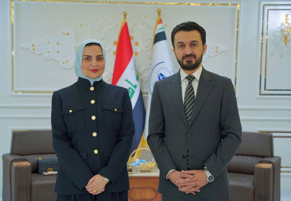 ايمان المالكي مع مصطفى سند