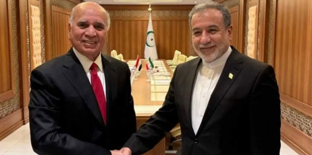 وزير الخارجية مع عباس عراقجي