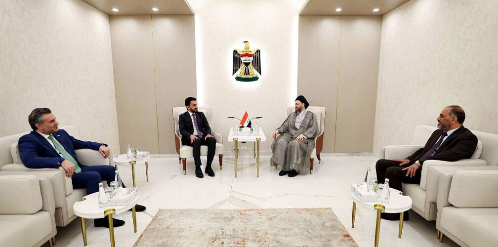 لقاء السيد حكيم مع مصطفى سند