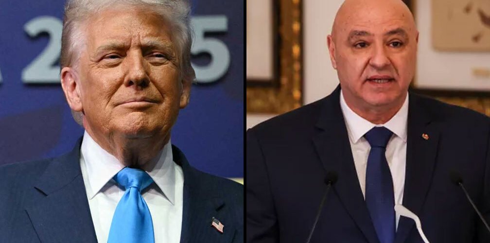 صورة مجمعة تضم دونالد ترامب والرئيس اللبناني جوزيف عون