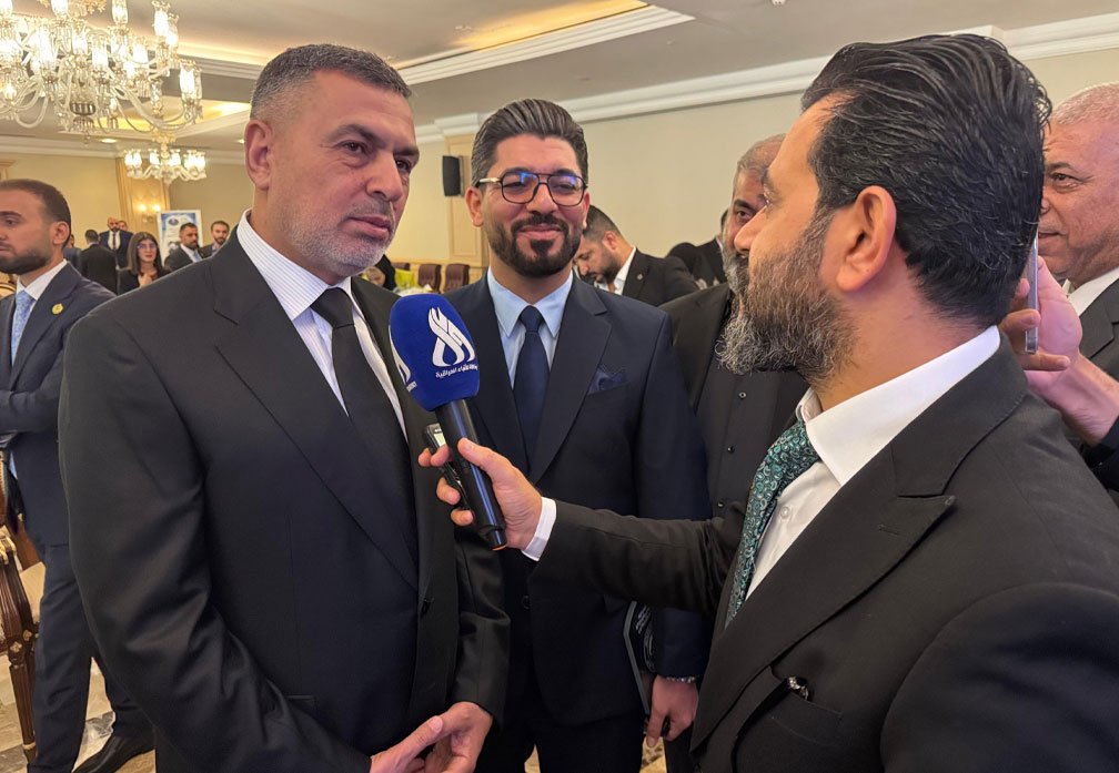 أسعد العيداني يتحدث للإعلام عن مشاريع البصرة