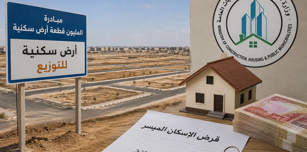مبادرة المليون قطعة أرض سكنية وآلية توزيع الأراضي وقروض الإسكان في العراق