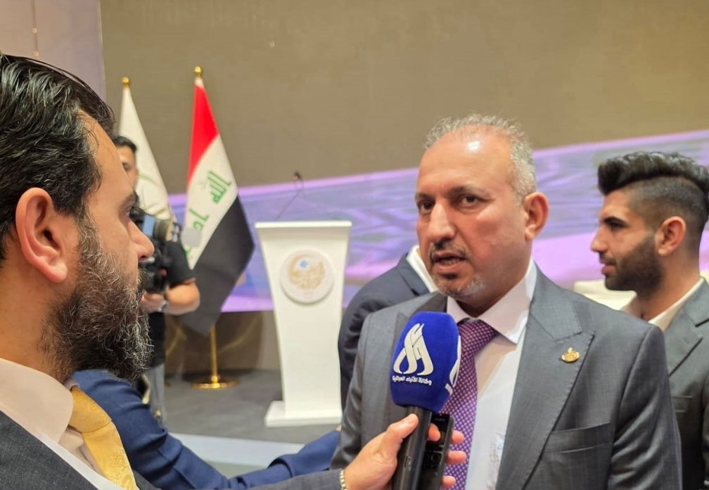 مدير عام شركة نفط الوسط محمد ياسين حسن خلال تصريح صحفي