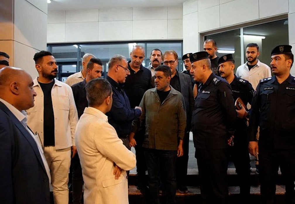 اللجنة الأمنية في البصرة تتابع حادثة إصابة منتسبين خلال محاصرة تاجر مخدرات
