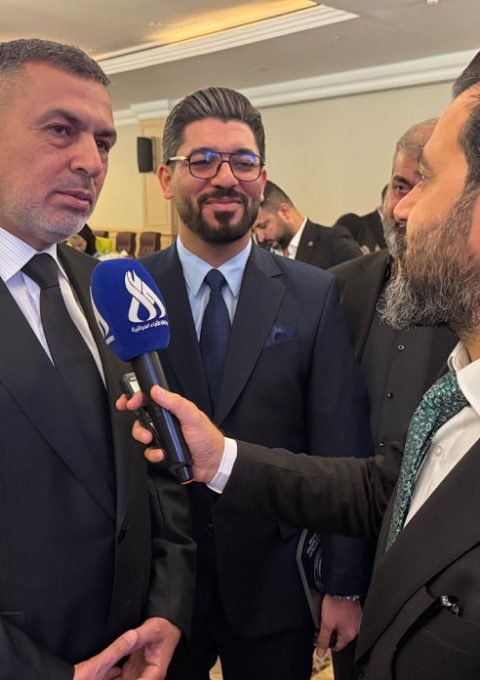 أسعد العيداني يتحدث للإعلام عن مشاريع البصرة